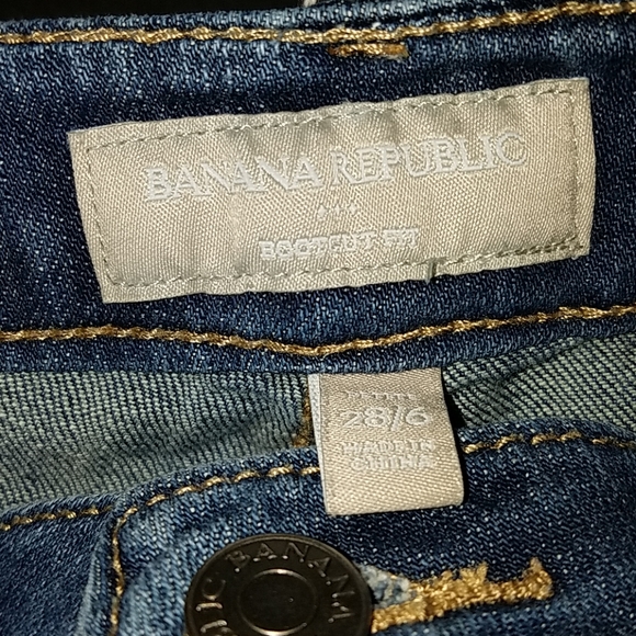 Banana Republic bootcut Jean's size 28 - Picture 2 of 3
